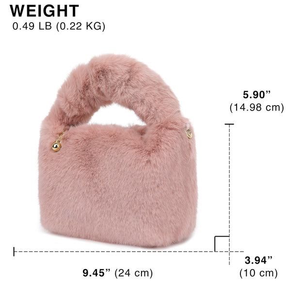 Scarleton Small Furry Crossbody Bags H2144