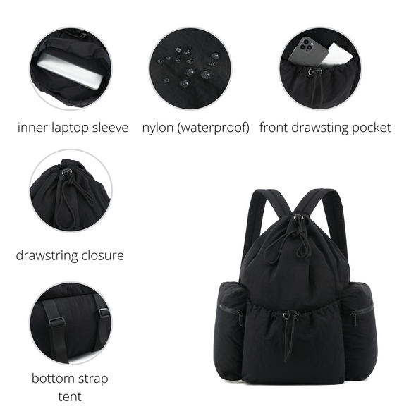 Drawstring Backpack Bag H2118