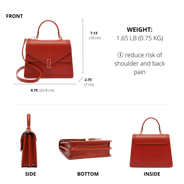 Top Handle Satchel Handbag H2083