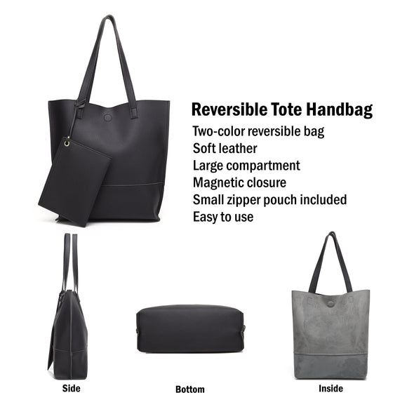 Trendy Reversible Tote Bag H2018