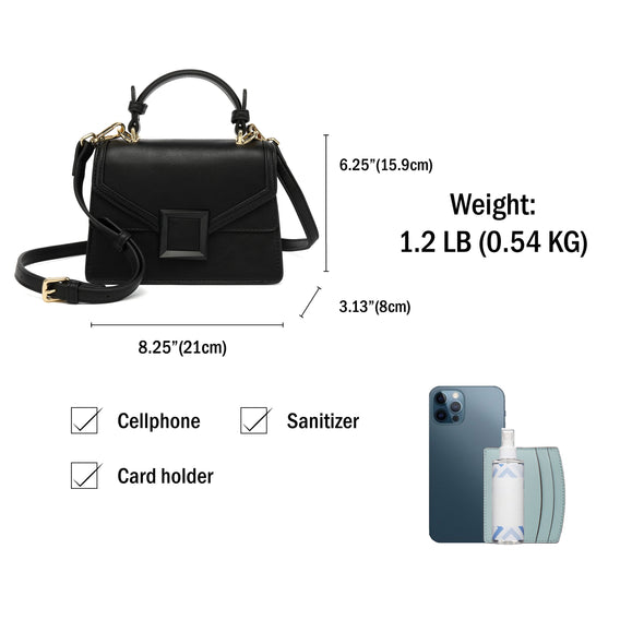 Top Handle Satchel Handbag H2086
