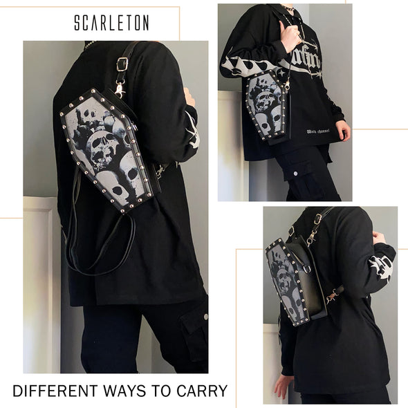 Scarleton Studded Coffin Bag H209201E