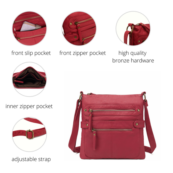 Ultra Soft Crossbody Bag H1820