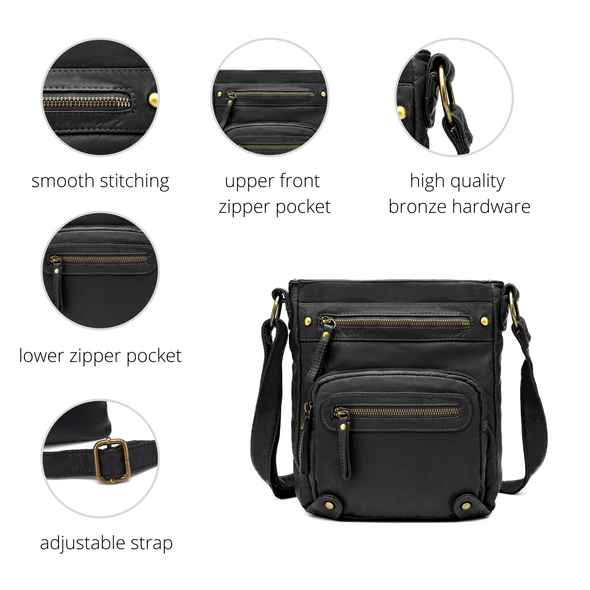 Ultra Soft Small Crossbody, Shoulder Bag H1693