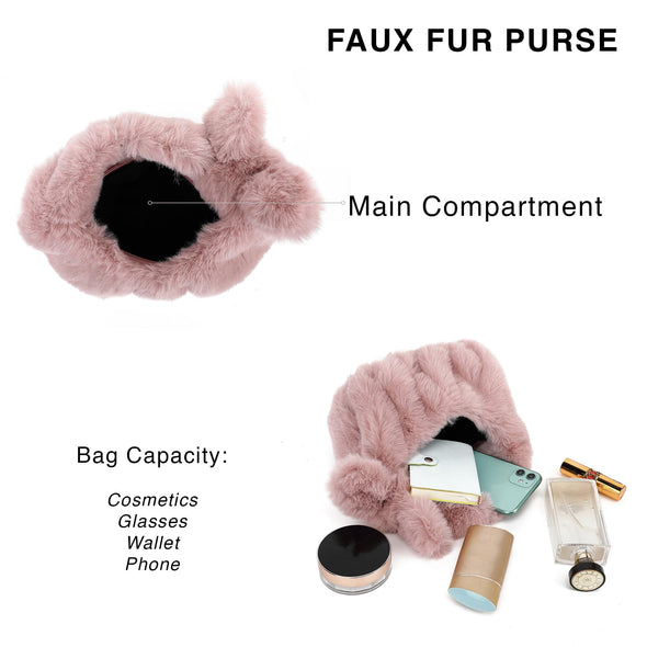 Scarleton Furry Crossbody Bag H2147