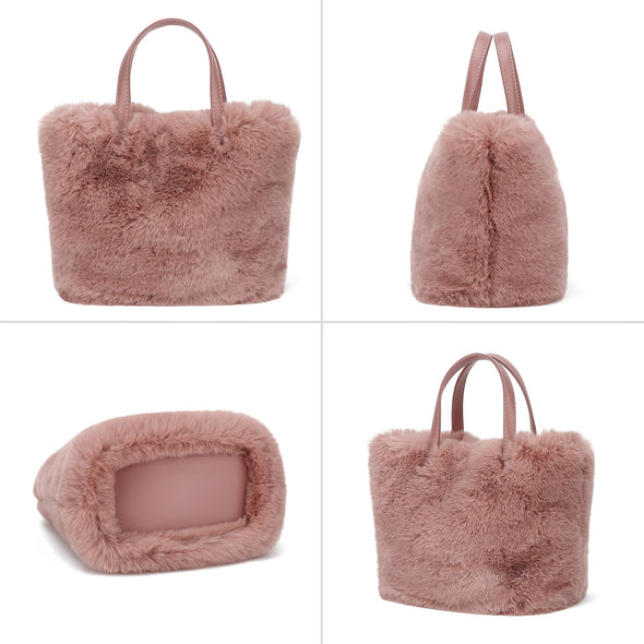 Scarleton Furry Crossbody Bags H2148