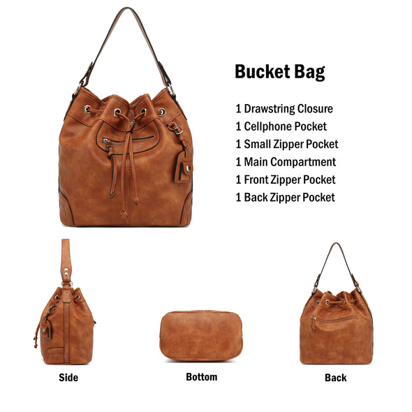 Large Bucket Bag H1078