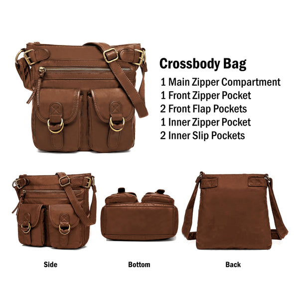 Ultra Soft Medium Crossbody, Shoulder Bag H1998