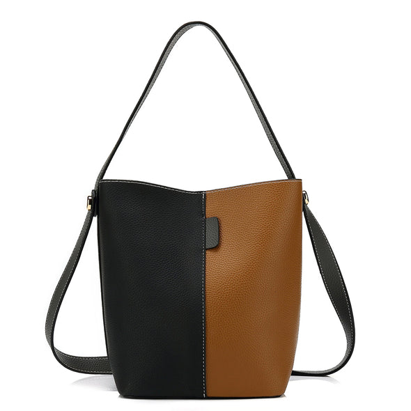 Dual Color Handbag H2059