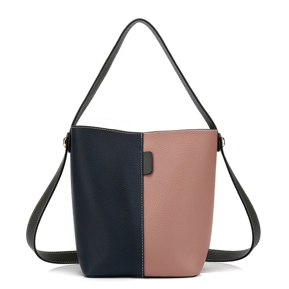 Dual Color Handbag H2059