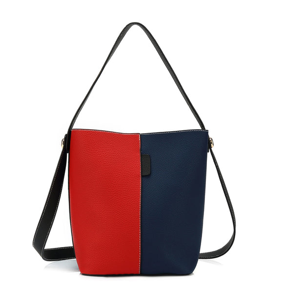 Dual Color Handbag H2059