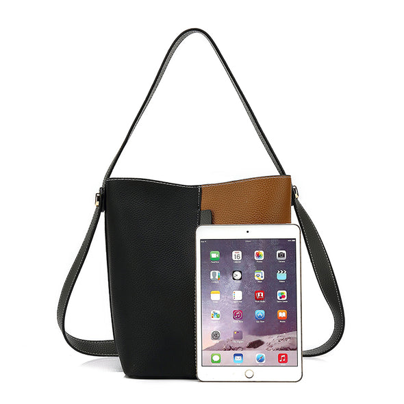 Dual Color Handbag H2059