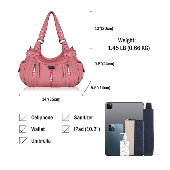 Washed Shoulder Bag H1292