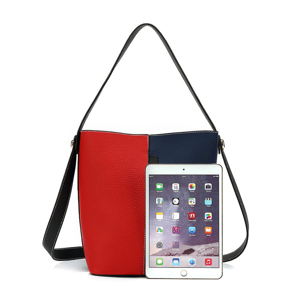 Dual Color Handbag H2059