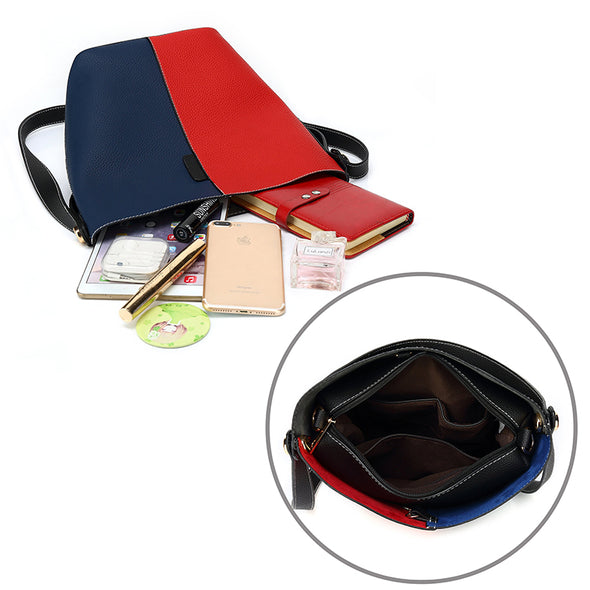 Dual Color Handbag H2059