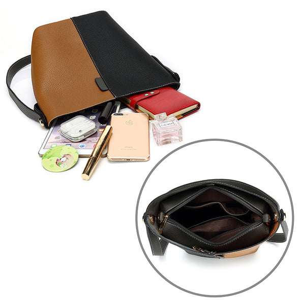 Dual Color Handbag H2059