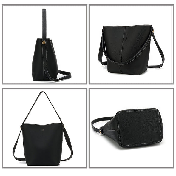 Dual Color Handbag H2059