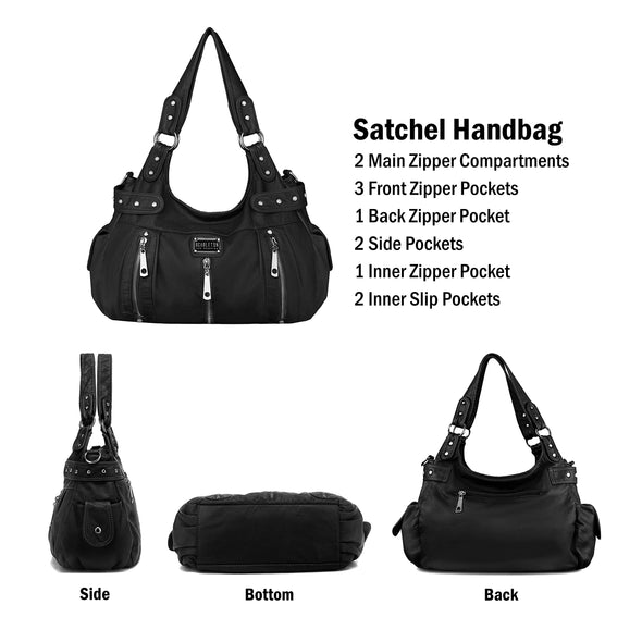 Washed Shoulder Bag H1292
