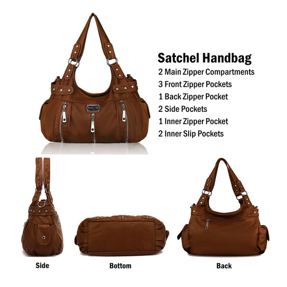 Washed Shoulder Bag H1292