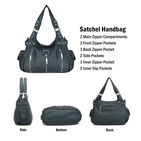 Washed Shoulder Bag H1292