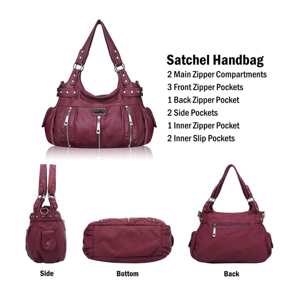 Washed Shoulder Bag H1292
