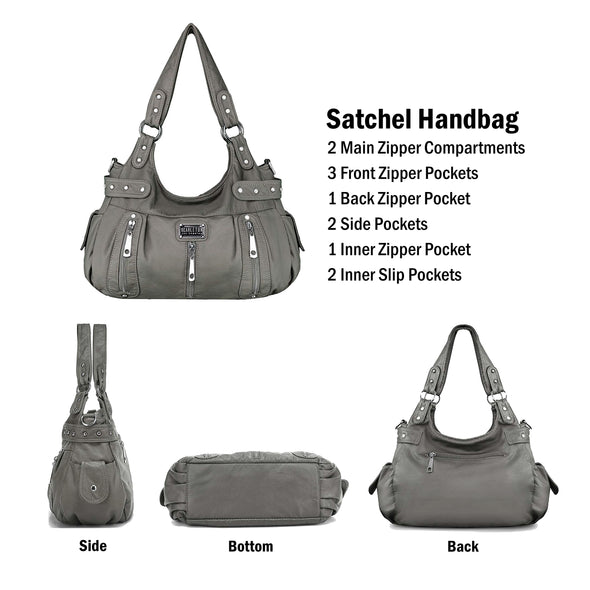 Washed Shoulder Bag H1292