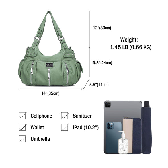 Washed Shoulder Bag H1292