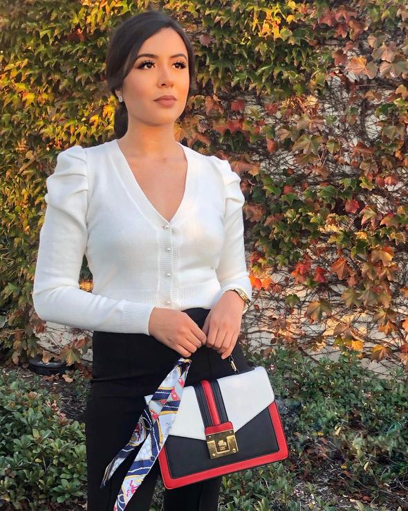 Large Top Handle Satchel Handbag H2065