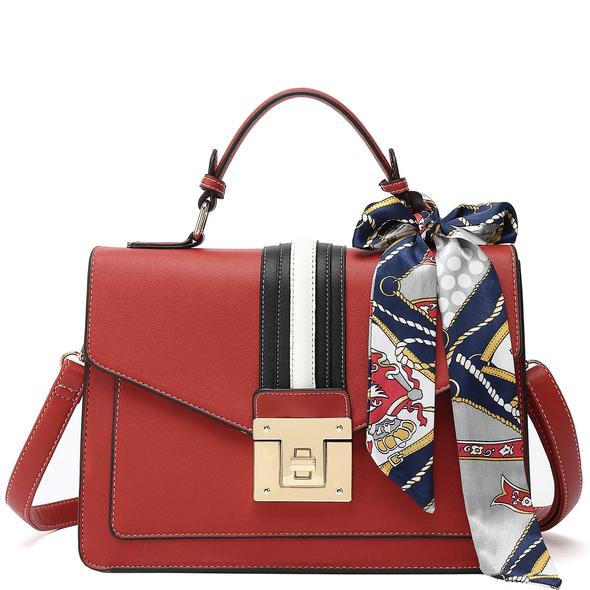 Top Handle Satchel Handbag H2065